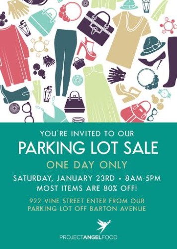 Parking Lot Sale: Project Angel Food @ Los Angeles | California | United States