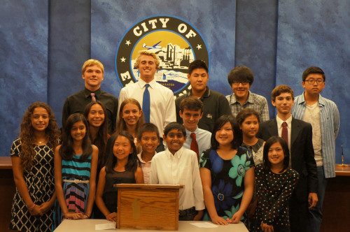 2013, 08-19 LEAD Graduation Ceremony (graduates with Blake and Julian)