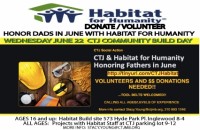 CTJ Hosts Habitat for Humanity Build @ Inglewood build site - new home construction/CTJ parking lot for under 16 | Manhattan Beach | California | United States