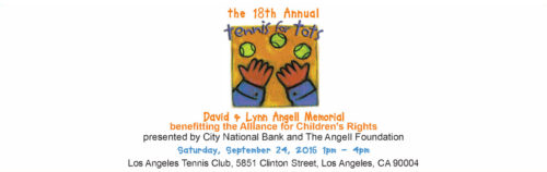 18th Annual Tennis for Tots @ Los Angeles Tennis Club | Los Angeles | California | United States