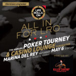7th Annual Poker Tourney & Casino Lounge Fundraiser @ Killer Shrimp Restaurant & Bar | Marina del Rey | California | United States